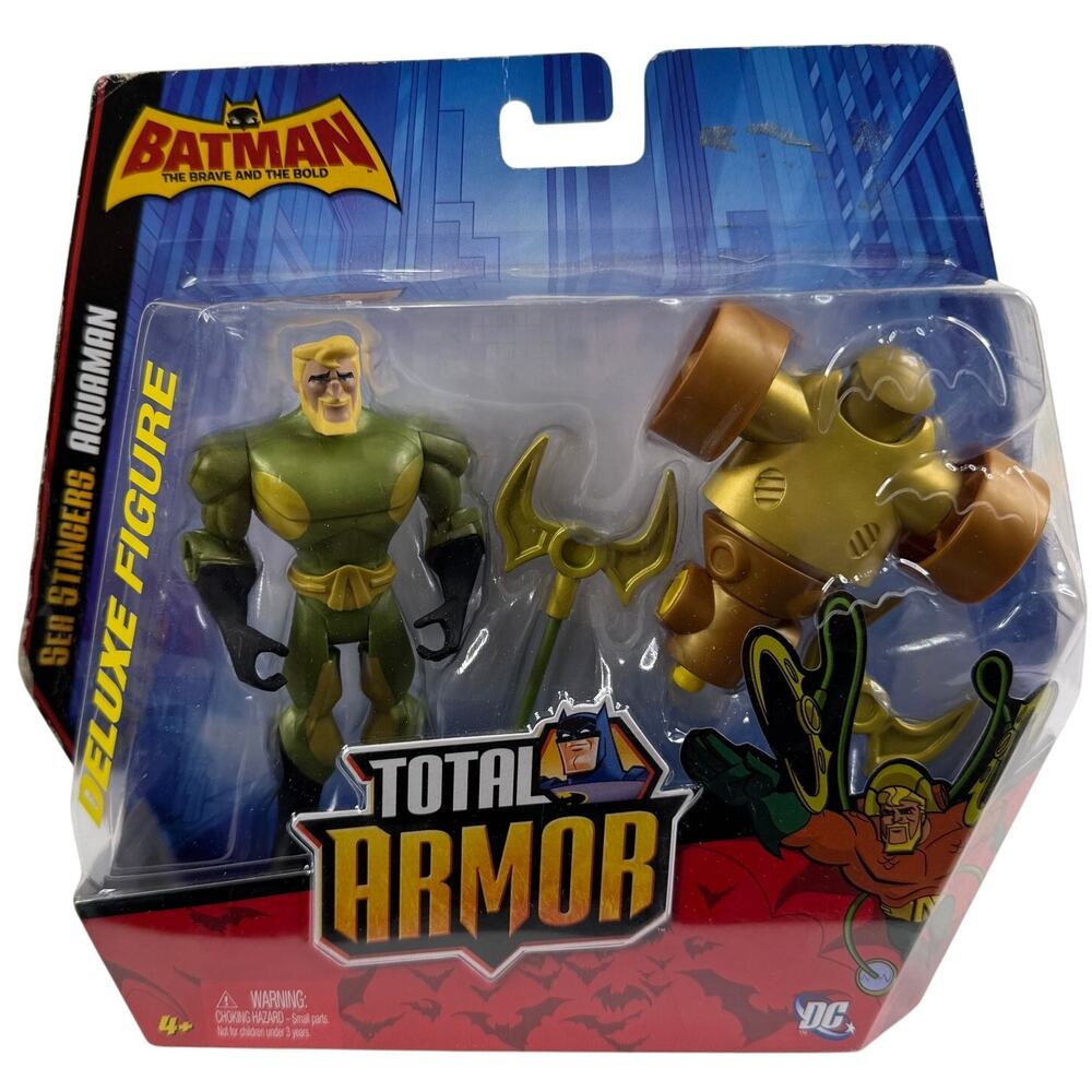 Batman Brave and the Bold‎ Total Armor Aquaman Figure Set [Sea Stingers] 2010